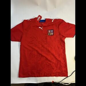 Puma Sample Czech Republic Football Soccer Jersey L